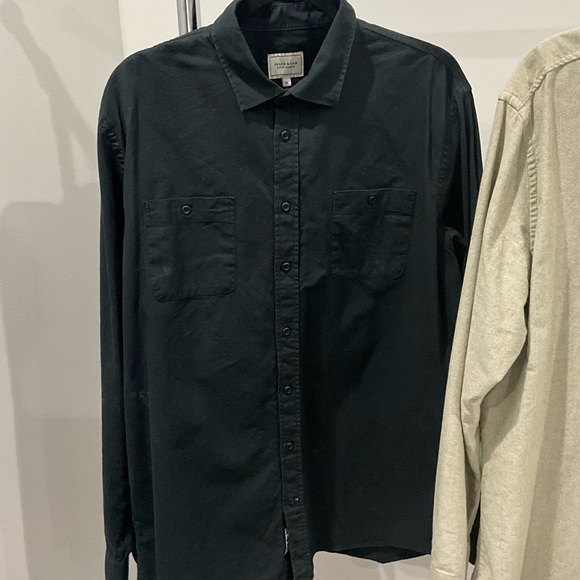 Frank & Oak LOT - 2 Men’s LS Botton down shirts. - Picture 2 of 5